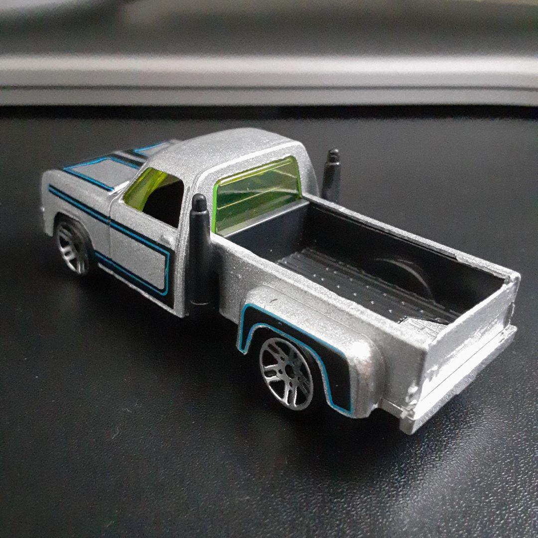 ミニカー ピックアップトラック シルバー — image 3