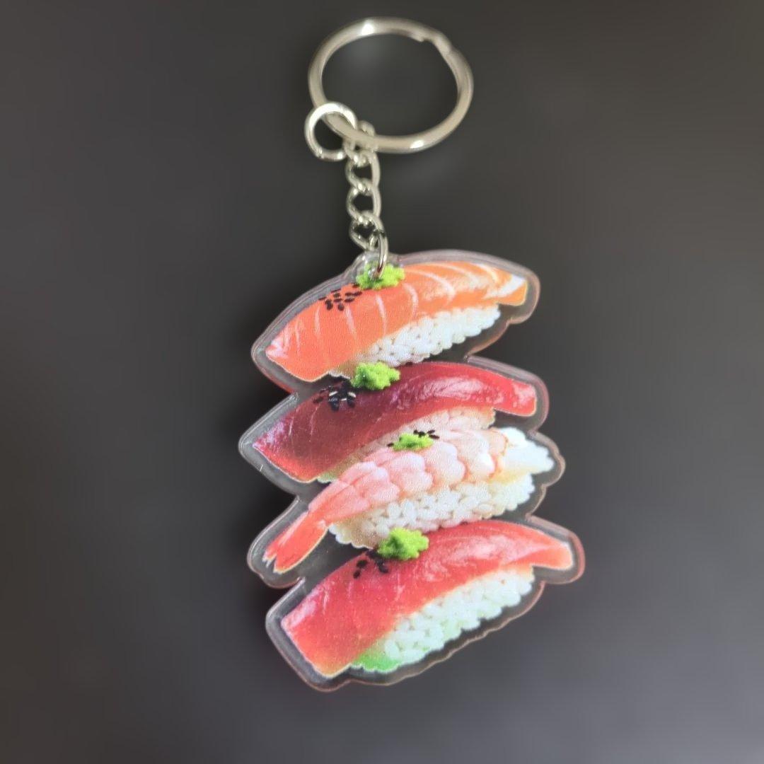 寿司 アクリルキーホルダー 3種セット — image 3
