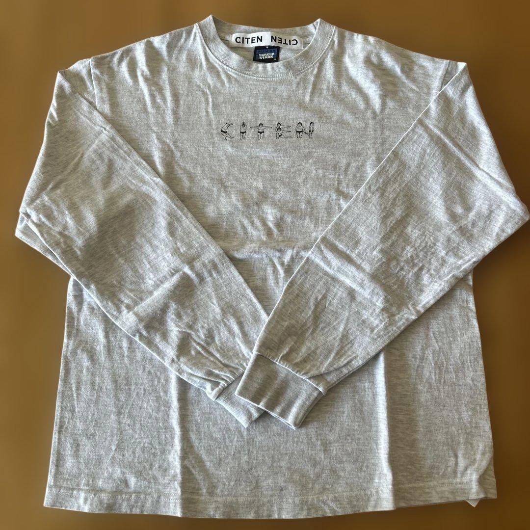 CITEN SCREEN STARS 長袖Tee ライトグレー M 相撲 — image 2