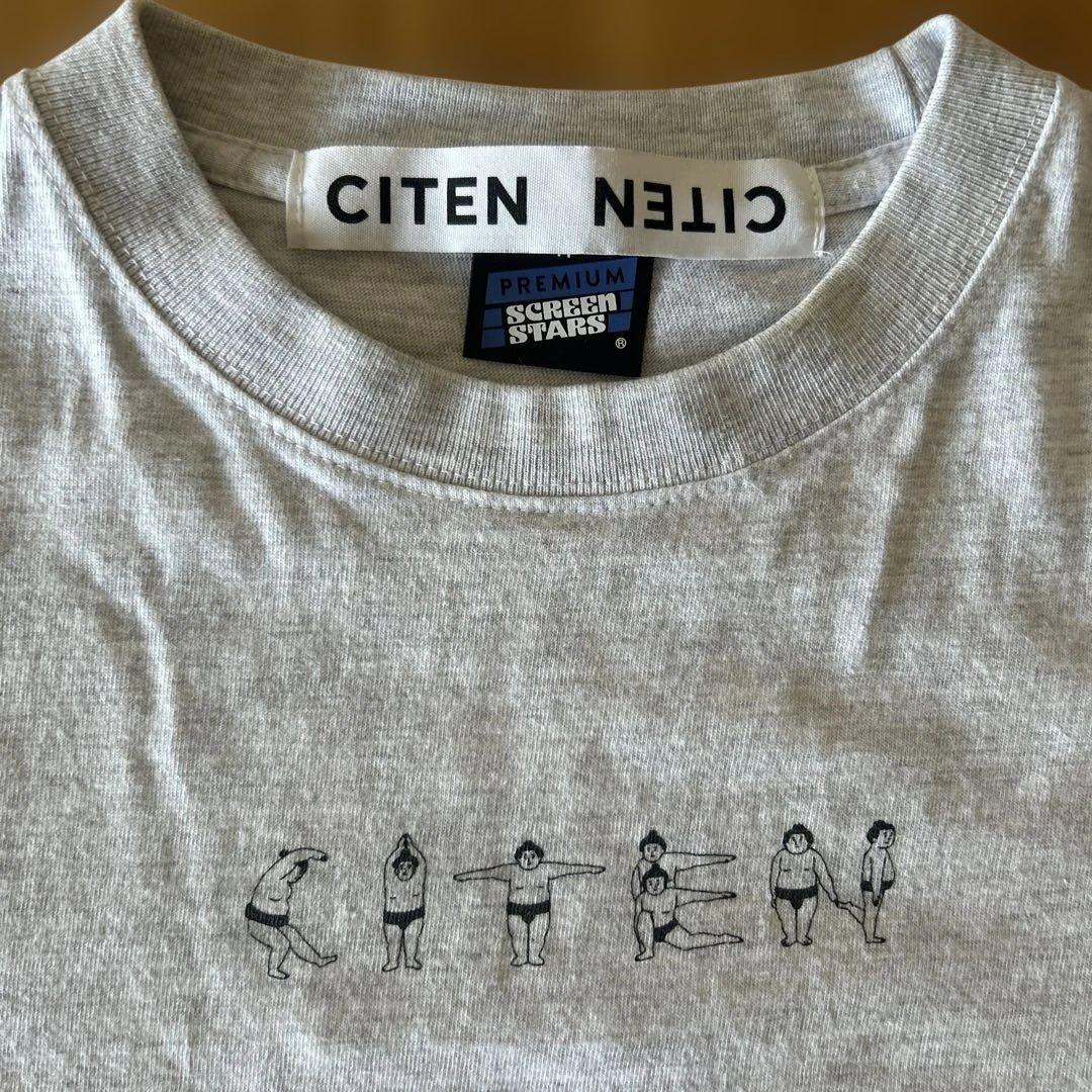 CITEN SCREEN STARS 長袖Tee ライトグレー M 相撲 — image 4