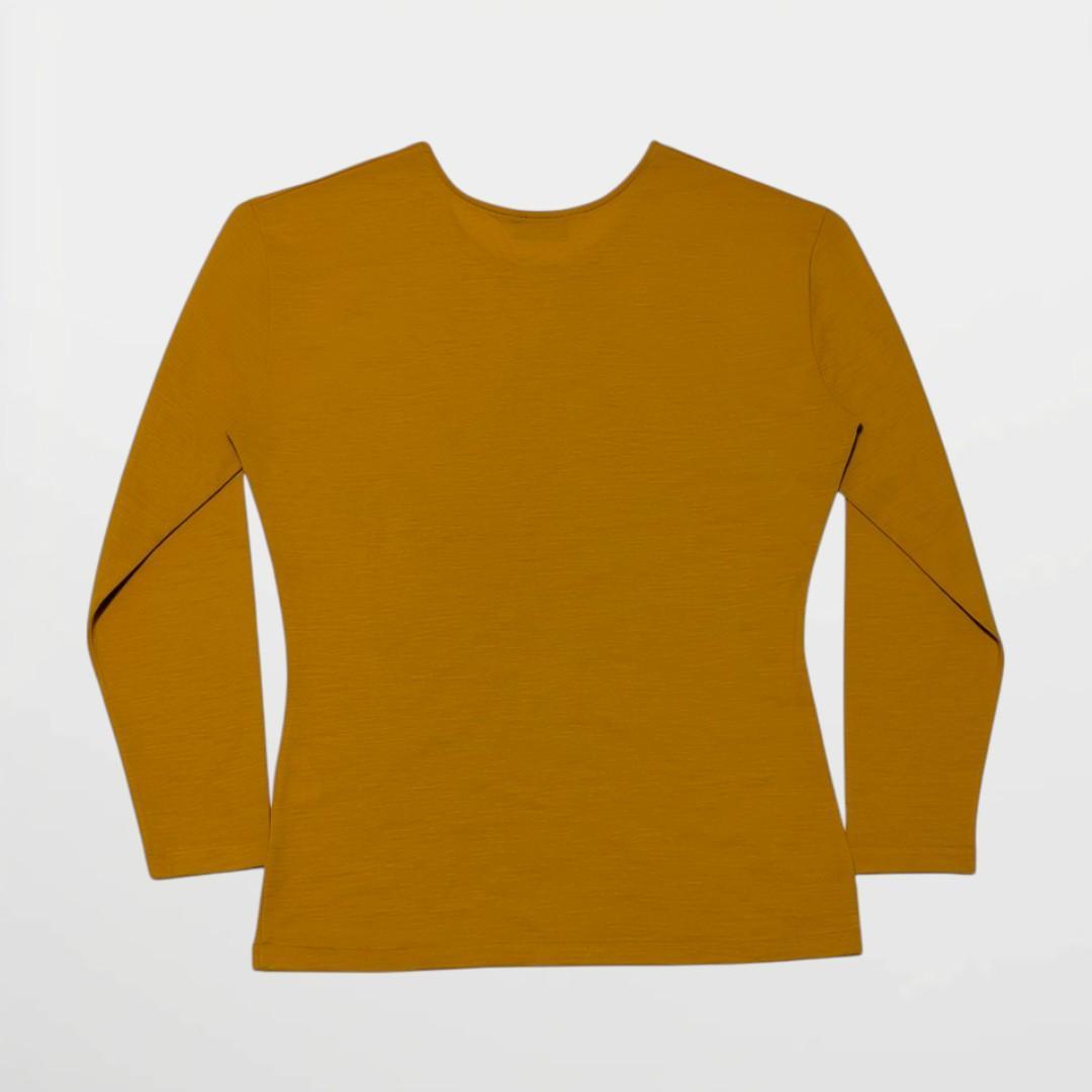 KENZO PARIS 長袖Tシャツ マスタードイエロー Mサイズ — image 2