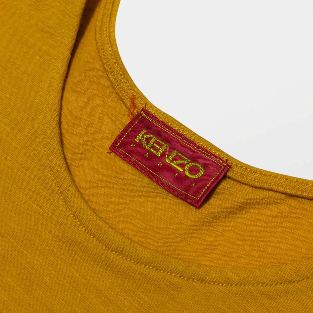 KENZO PARIS 長袖Tシャツ マスタードイエロー Mサイズ — image 3
