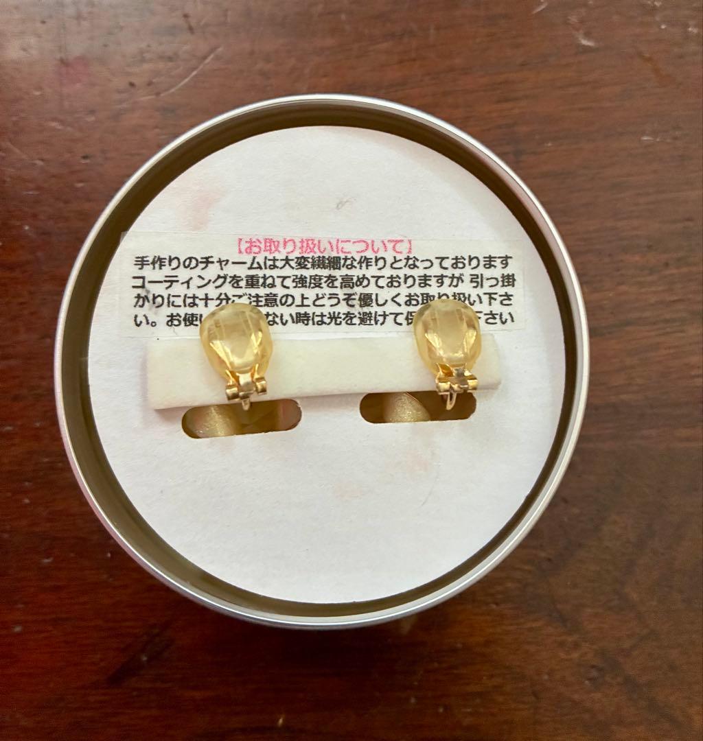 リボンクリップ式イヤリング　新品　パールカラー — image 2