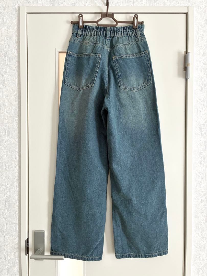 本日限定‼️ハニーズ ストレートパンツ （股下６９ｃｍ） ユーズドブルー SS — image 2