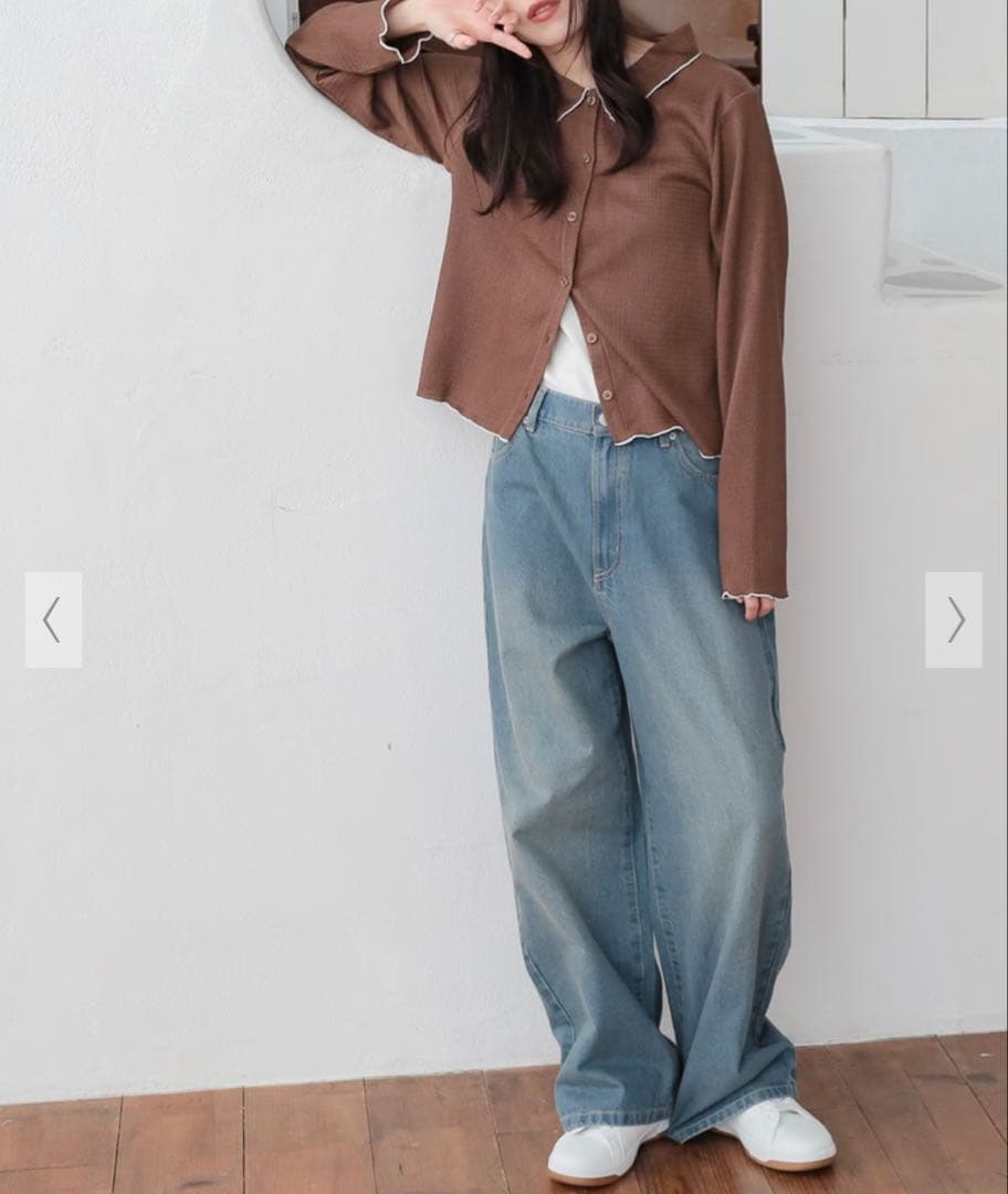 本日限定‼️ハニーズ ストレートパンツ （股下６９ｃｍ） ユーズドブルー SS — image 5