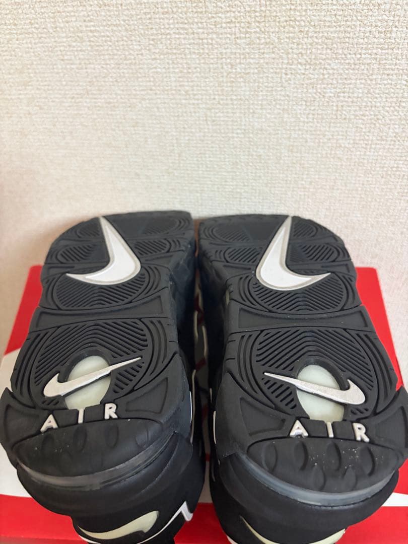 NIKE AIR MORE UPTEMPO ブラック ホワイト 28.0 — image 3