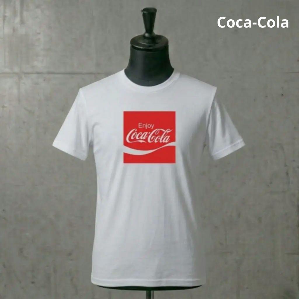 【良品】Coca-Cola コカ・コーラ 半袖Tシャツ Mサイズ相当 — image 2