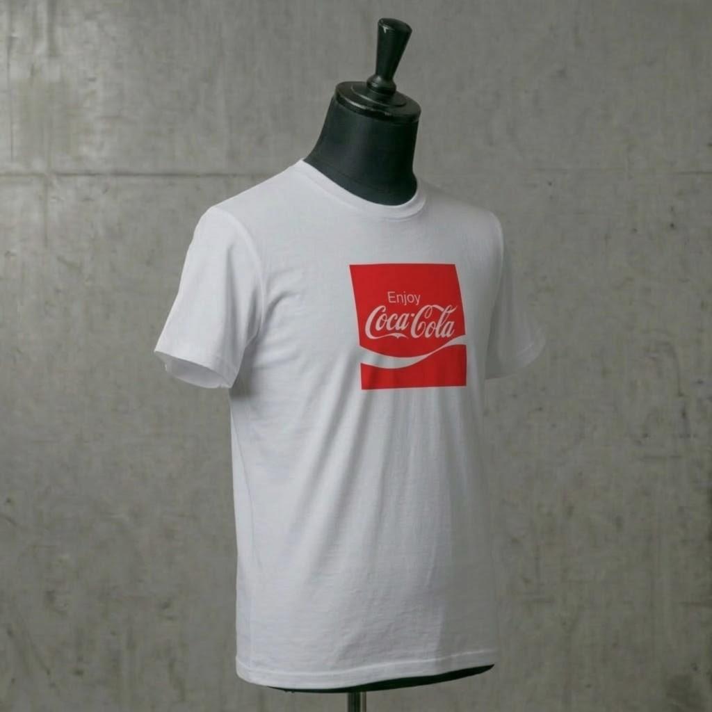 【良品】Coca-Cola コカ・コーラ 半袖Tシャツ Mサイズ相当 — image 3