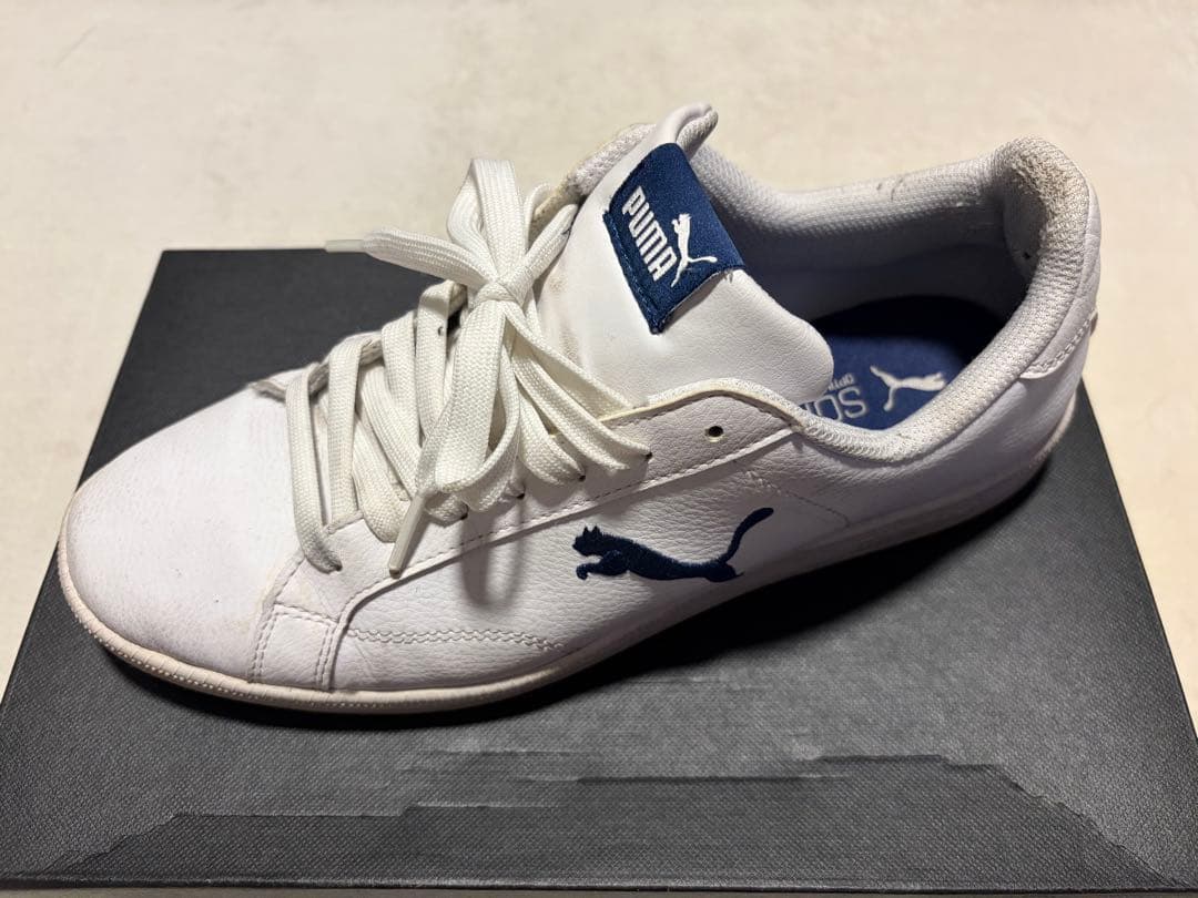 PUMA レザースニーカー 27cm ホワイト — image 2