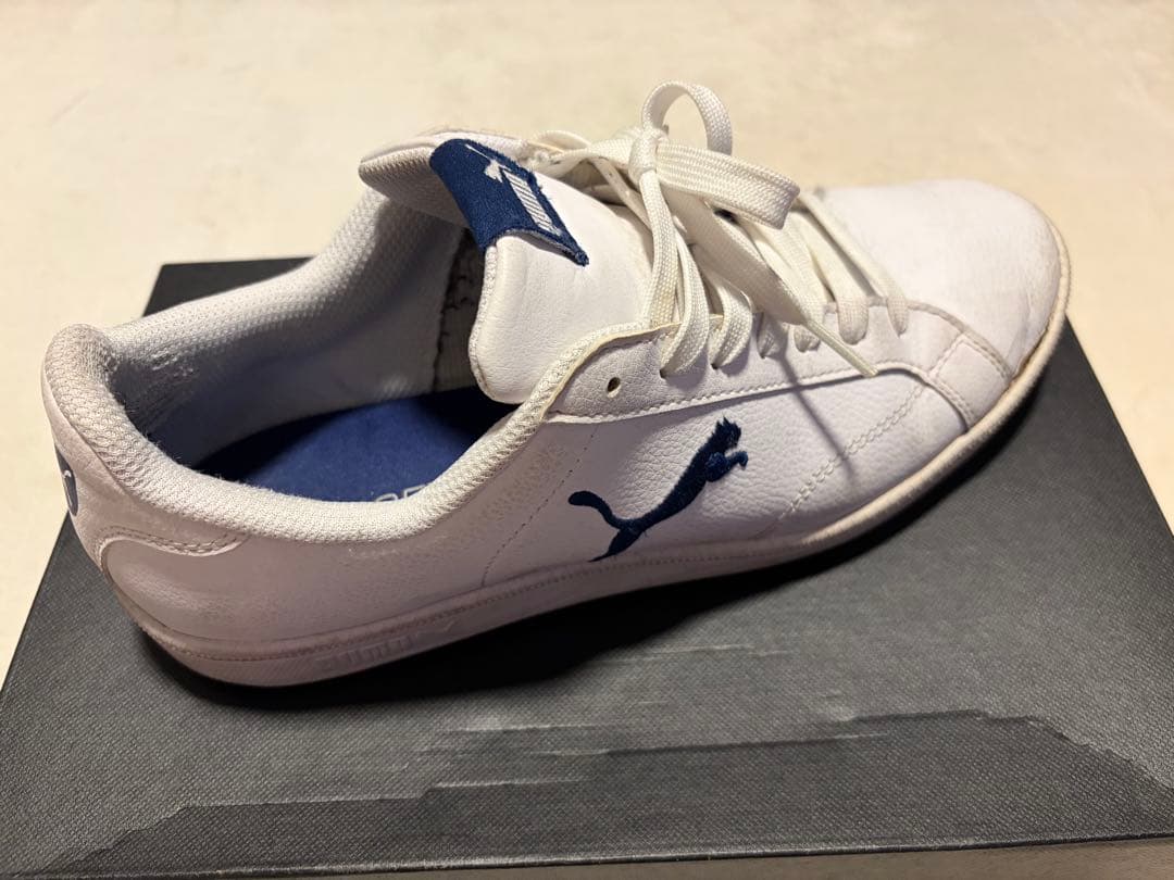 PUMA レザースニーカー 27cm ホワイト — image 3