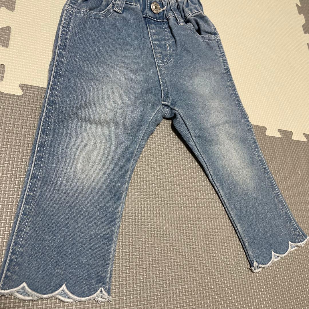 Sunny Landscape デニムパンツ100 ライトブルー — image 3