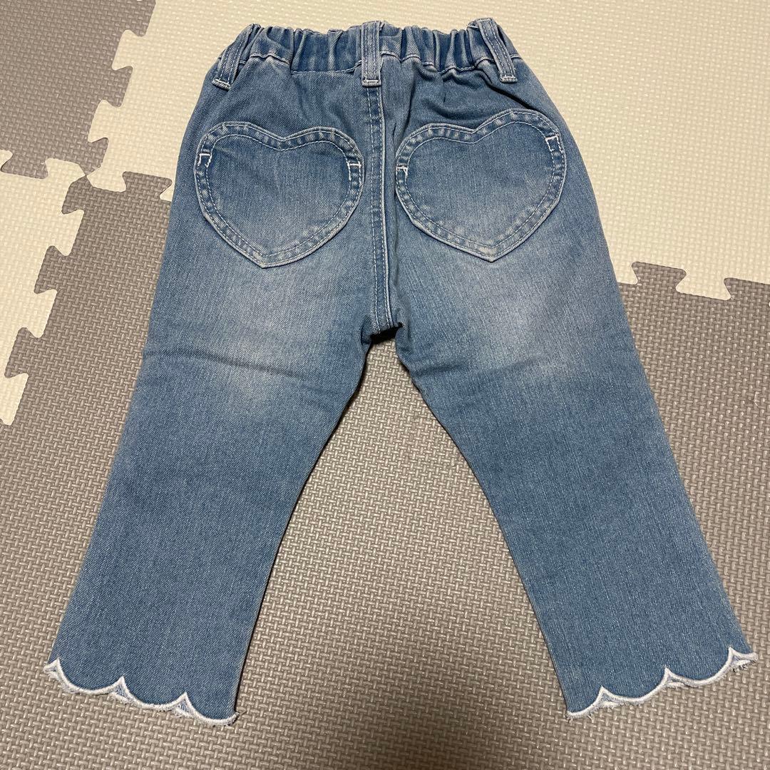 Sunny Landscape デニムパンツ100 ライトブルー — image 5