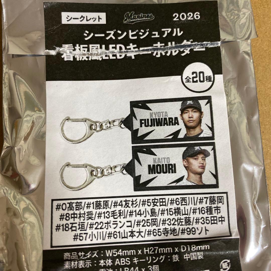 佐藤都志也 看板風LEDキーホルダー — image 2