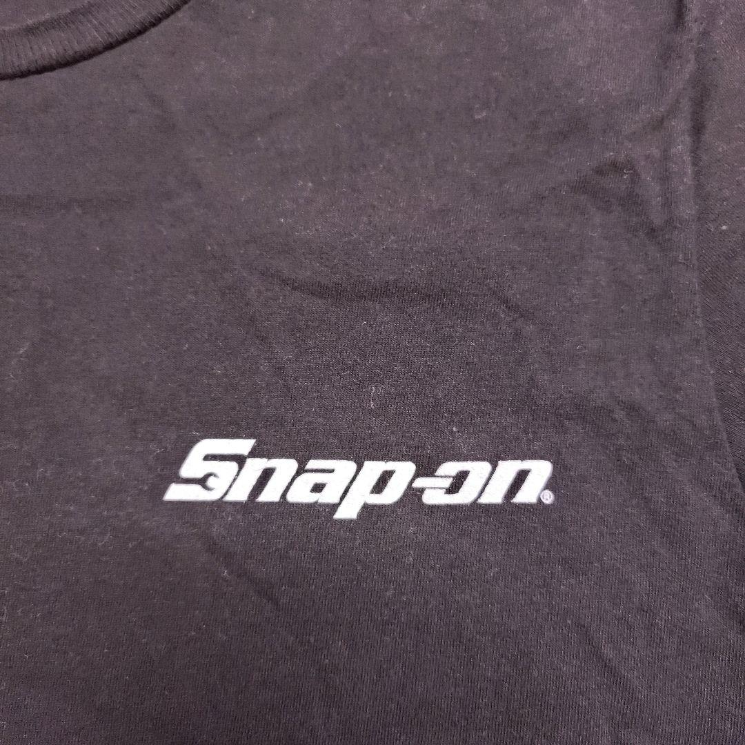 スナップオン Snap-on Tシャツ 黒 Sサイズ ヘインズ バックプリント — image 2