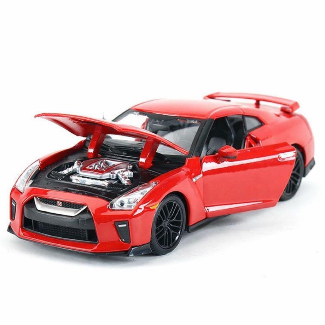 ブラーゴ 1/24 日産 GT-R 合金モデル 開閉可 ミニカー リアル — image 2
