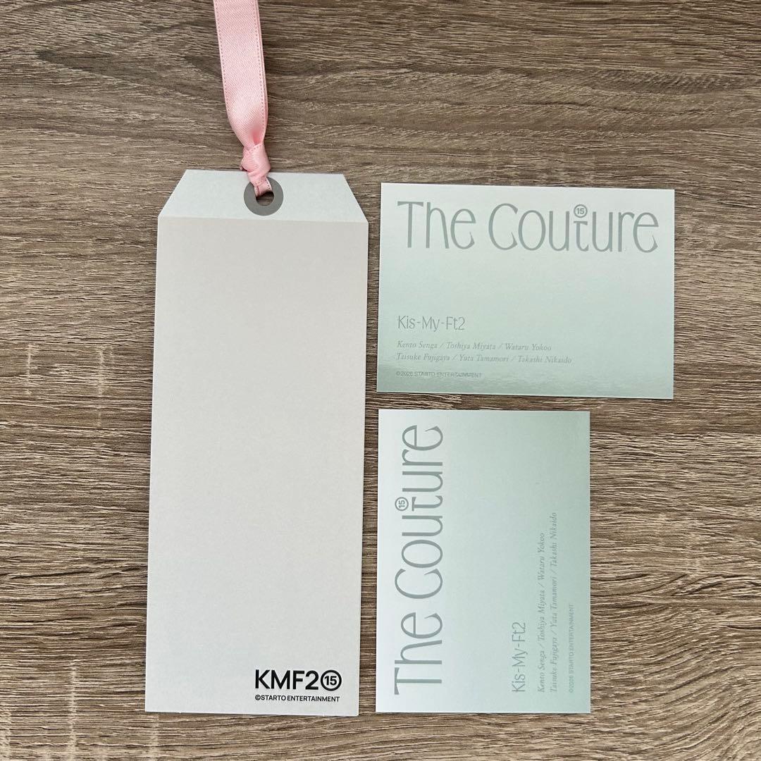 Kis-My-Ft2 藤ヶ谷太輔 The Couture カード　PARCO — image 4