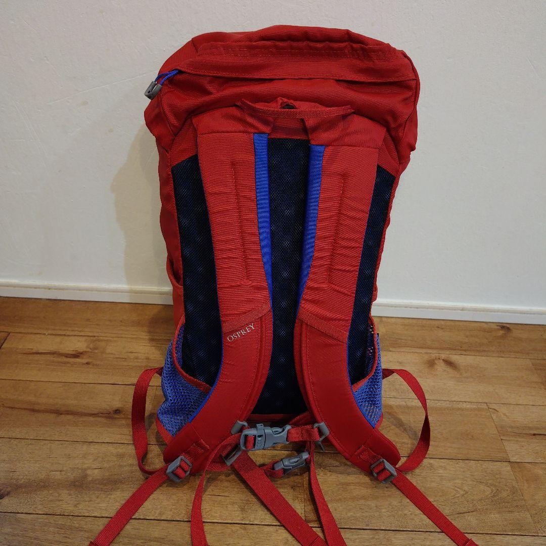 OSPREY JET 18 キッズ ナップザック レッド — image 5