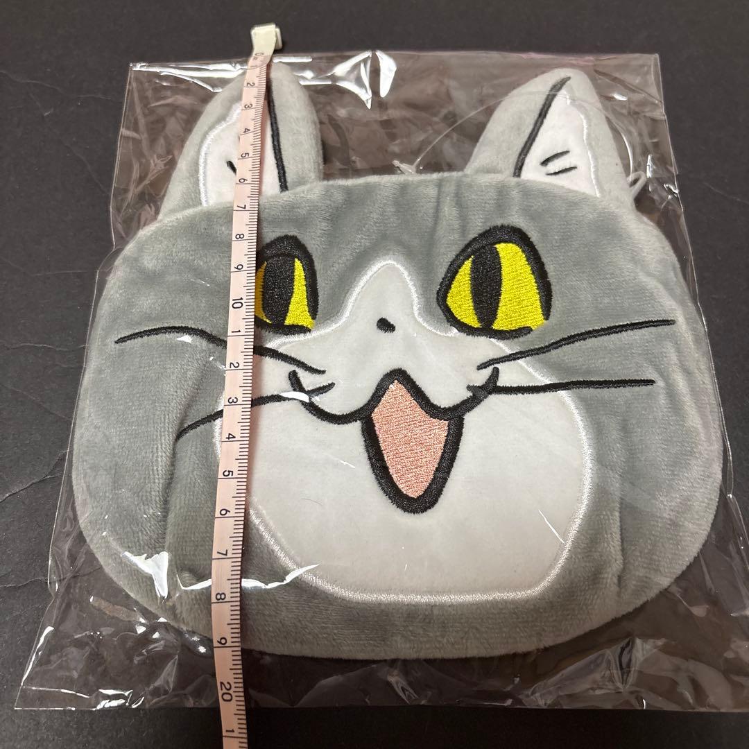 【新品】仕事猫　現場猫　くまみね　フェイスポーチ — image 5