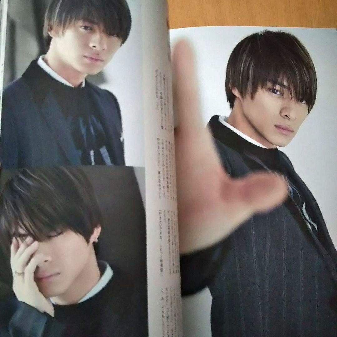 雑誌 平野紫耀 表紙「FLIX」掲載「QLAP」キンプリ King&Prince — image 5