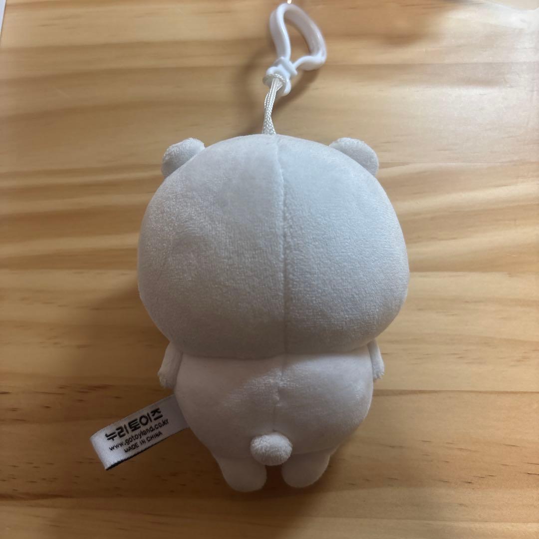 ナガノ　自分ツッコミくま　ぬいぐるみ　キーホルダー　韓国限定 — image 2