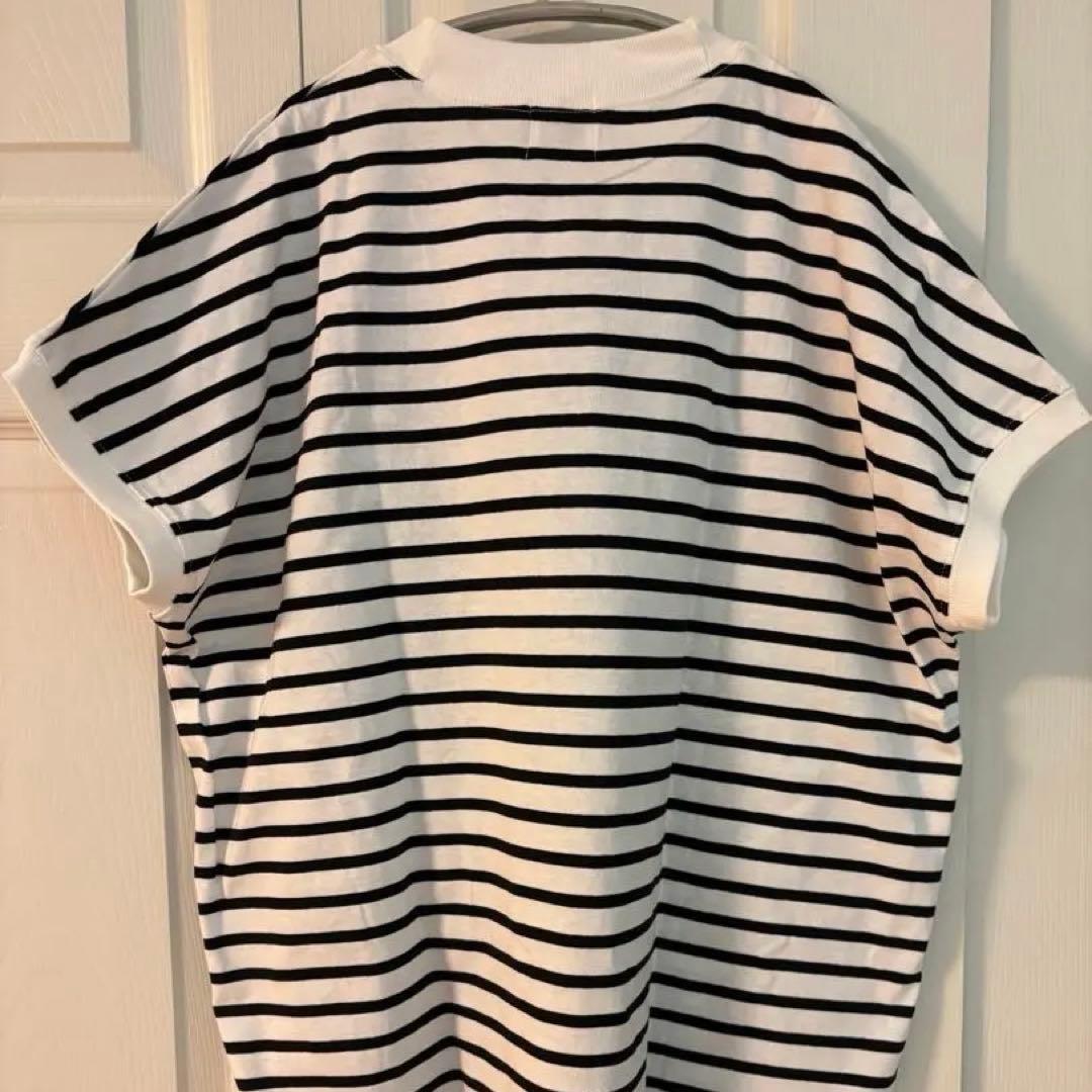 coen ストライプ Tシャツ Lサイズ　タグ付き — image 2