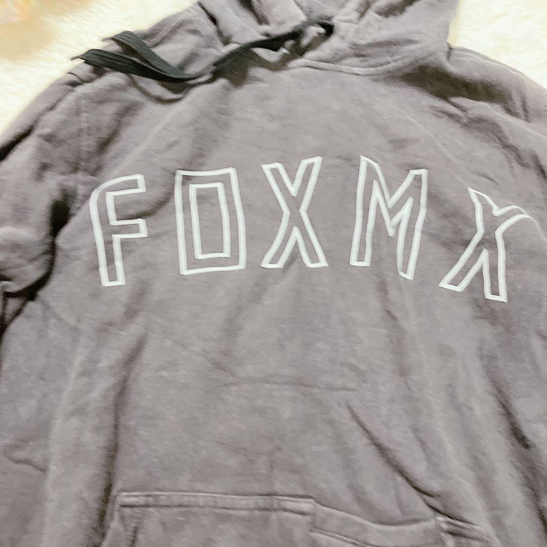 即購入OK✨FOX 【Ｍ】グレー パーカー スエット 古着 ユニセックス — image 5