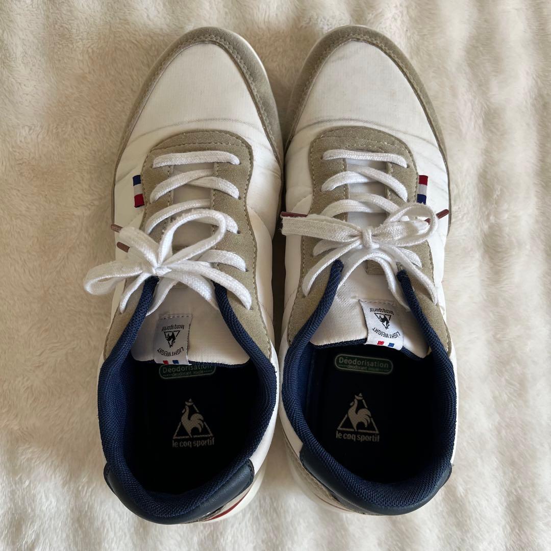 le coq sportif スニーカー ホワイト 23.5 超軽量 — image 3