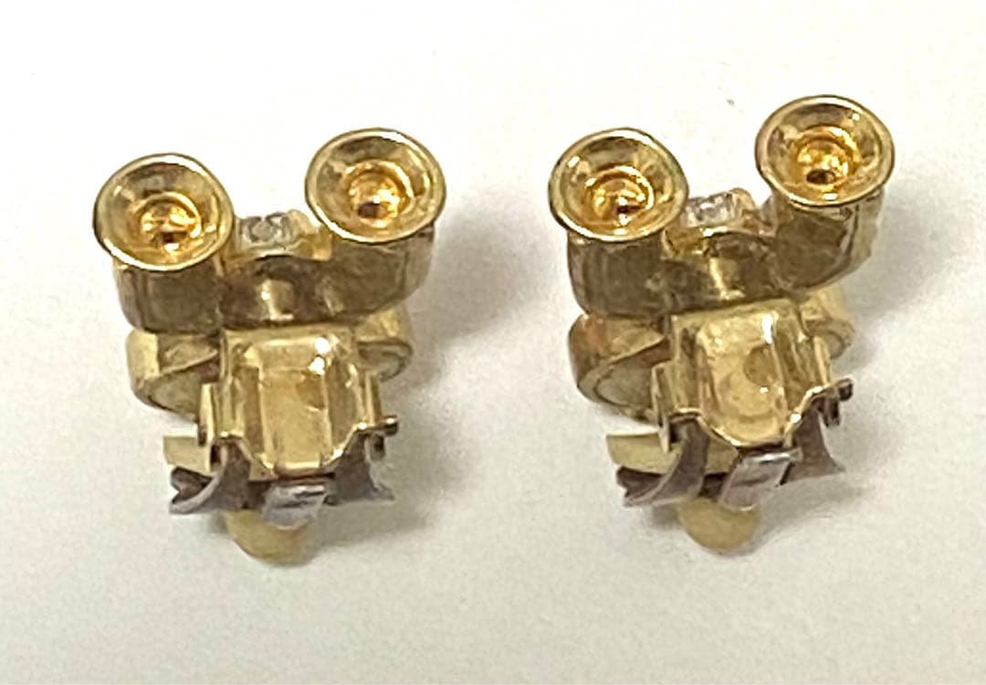 ビンテージイヤリング　レッドストーン — image 5