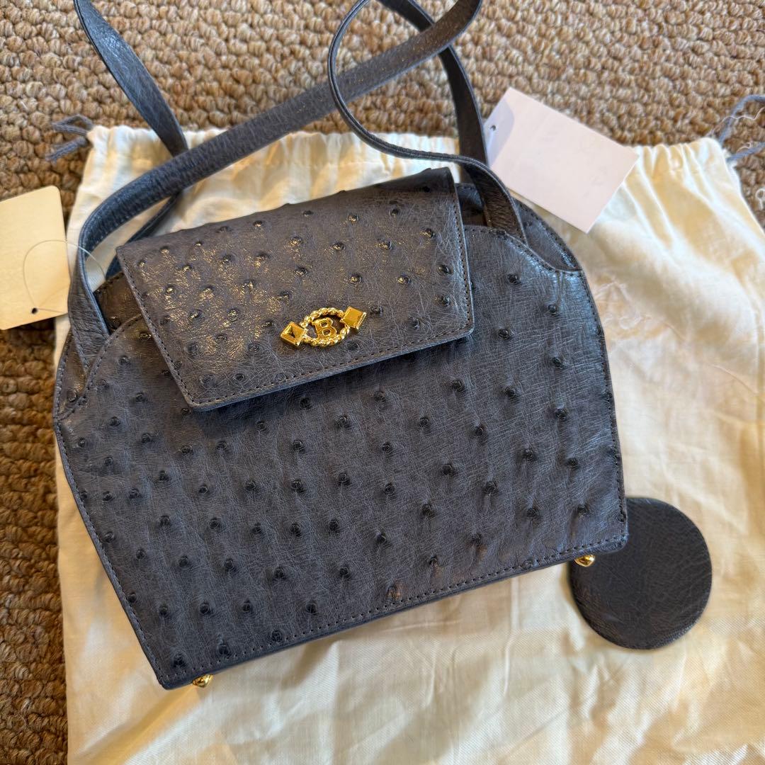 BALLY オーストリッチ ショルダーバッグ — image 3