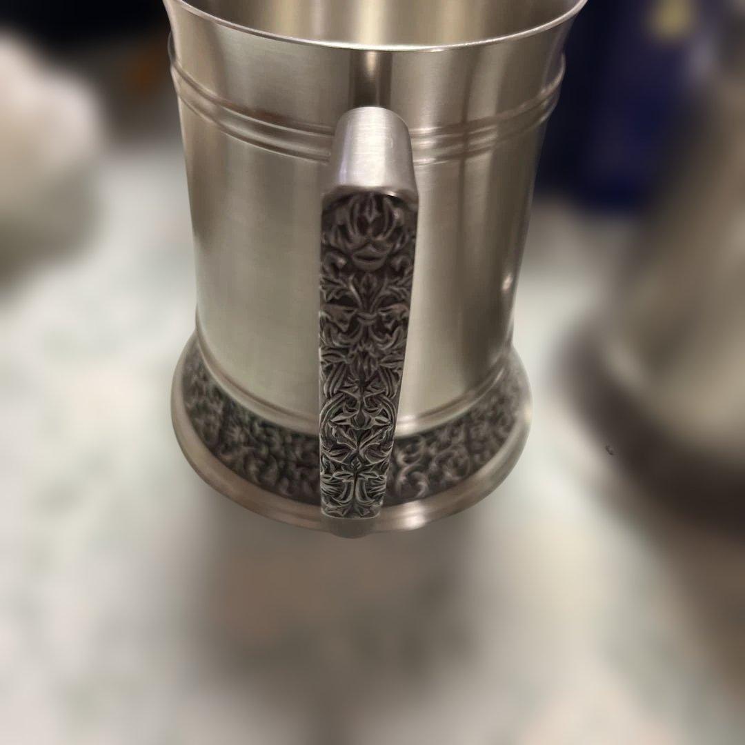 未使用品　ロイヤルセランゴール ビールジョッキ　2つセット　箱入り — image 3
