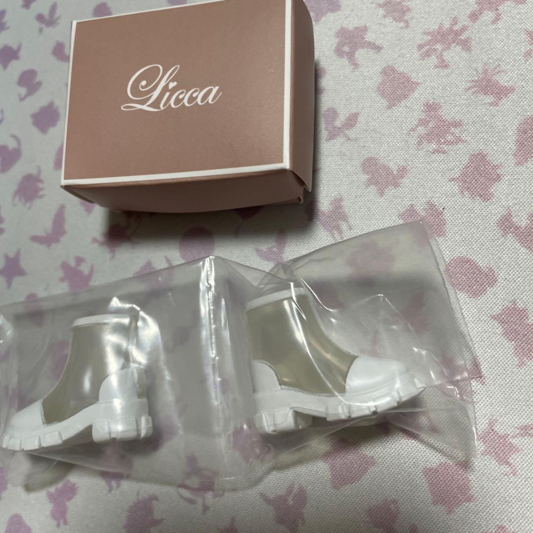新品　Licca ① クリアシューズコレクション　クリアブーツ　ホワイト　人気 — image 5