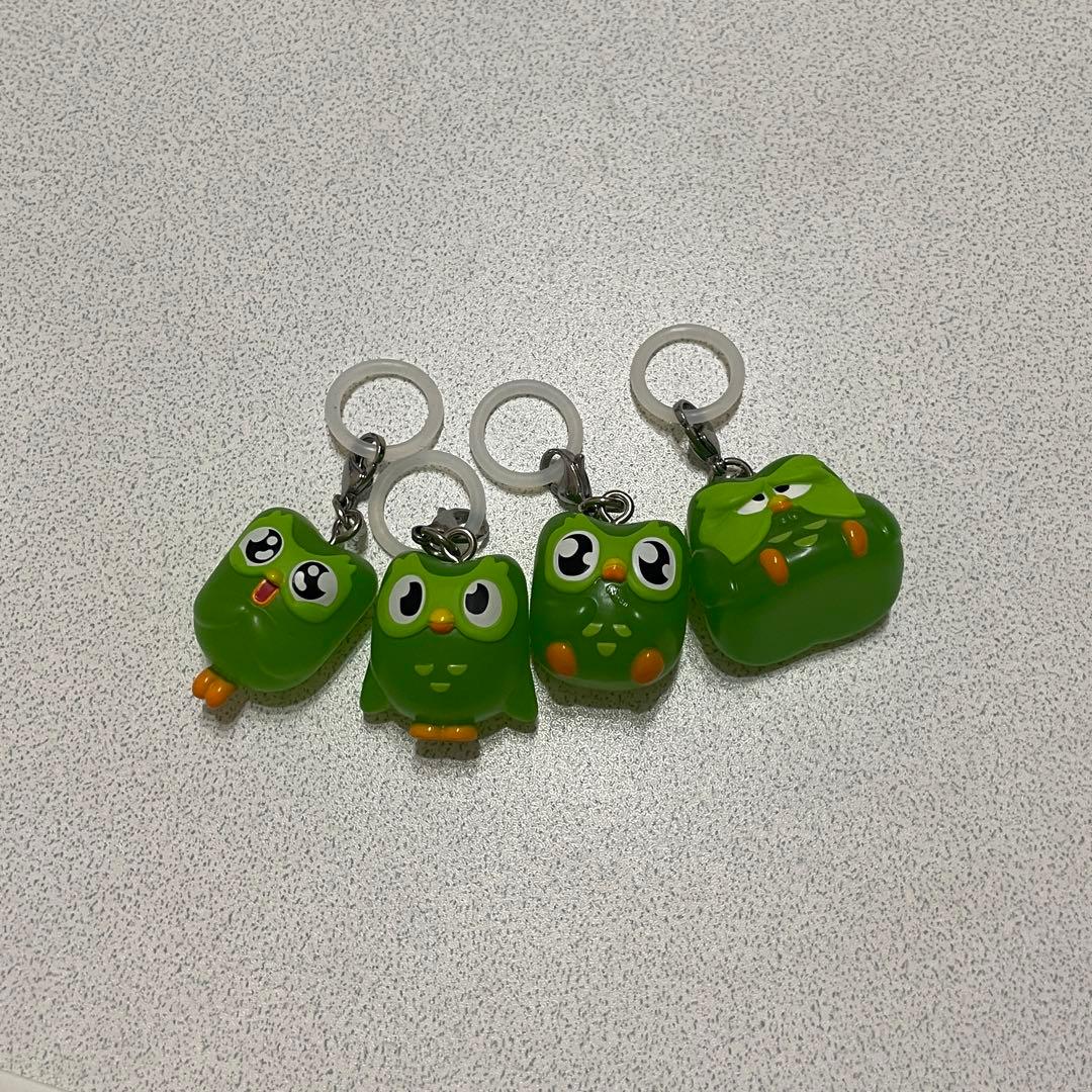 duolingo デュオリンゴ めじるしアクセサリー 4点セット — image 2
