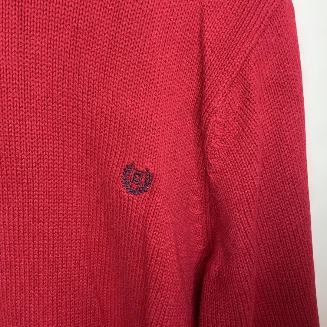 CHAPS チャップス ニット 香港製 赤 レッド サイズXL ビックサイズ — image 3