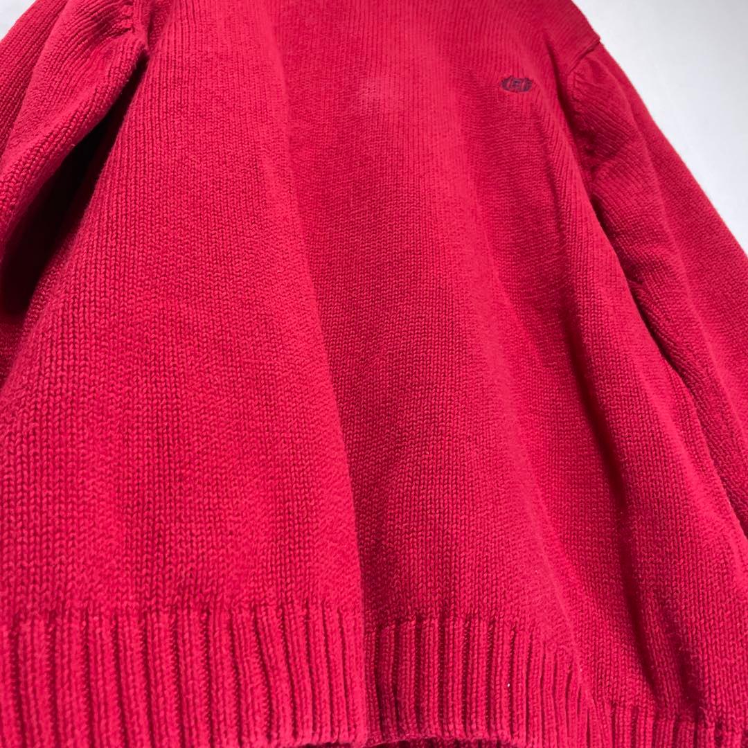 CHAPS チャップス ニット 香港製 赤 レッド サイズXL ビックサイズ — image 5