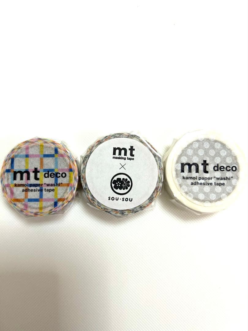 mt マスキングテープ 3種セット　sou-sou を含む — image 2