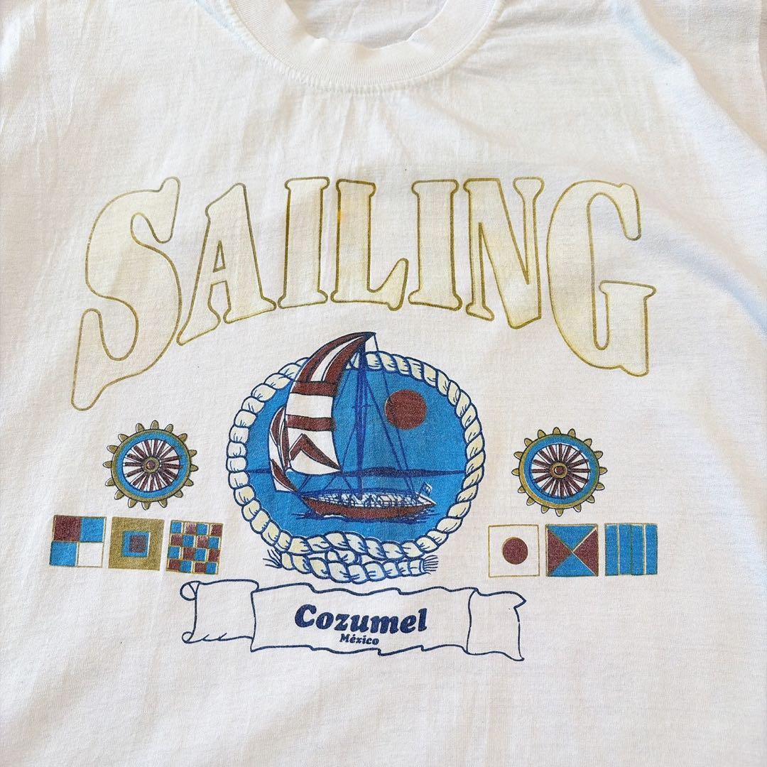 SAILING Cozumel Mexico プリントTシャツ ヨット マリン — image 5