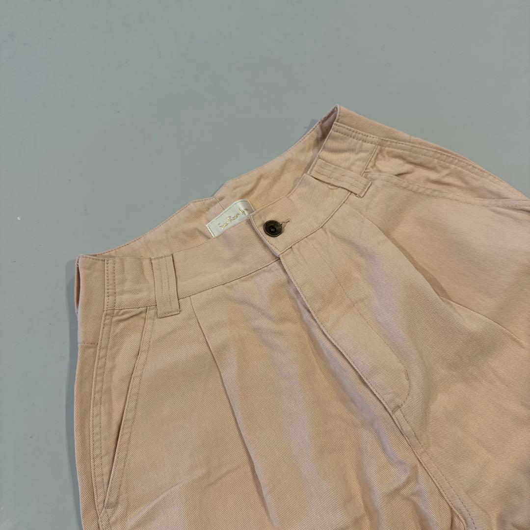 SeaRoomlynn Tuckボリュームテーパードカーゴパンツ ピンク S — image 4