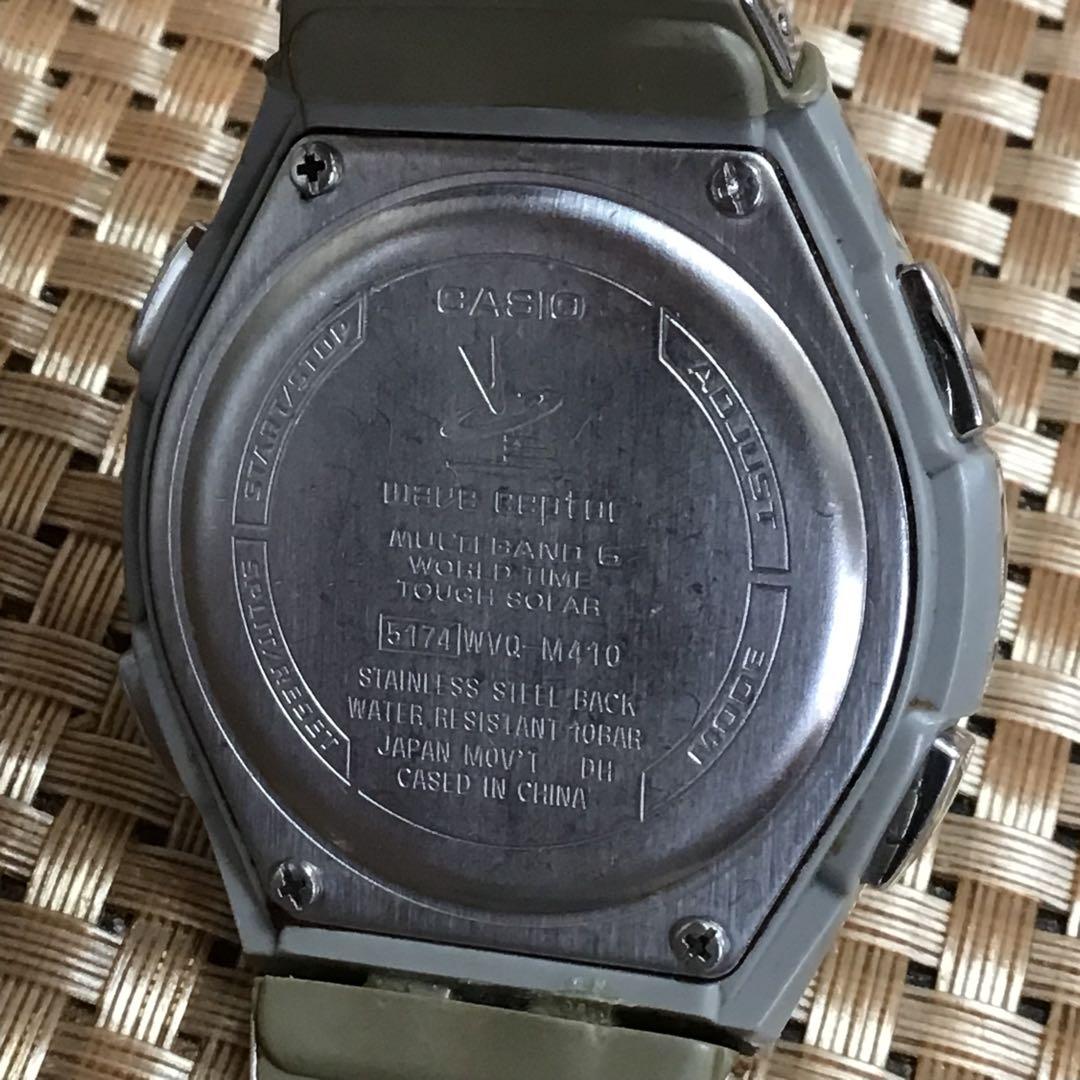 CASIO WVQ-M410 防水ソーラー メンズ 腕時計。 — image 4