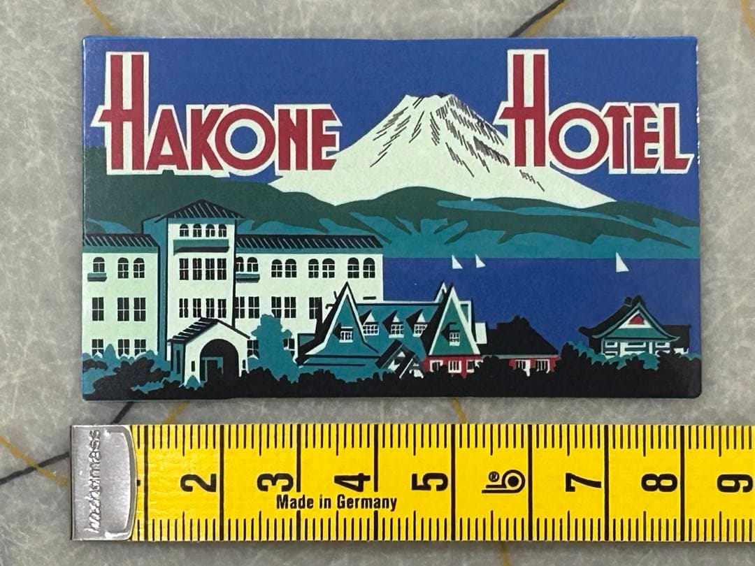 HAKONE HOTEL 箱根 ホテル トラベル 防水 ステッカー リモワ — image 3
