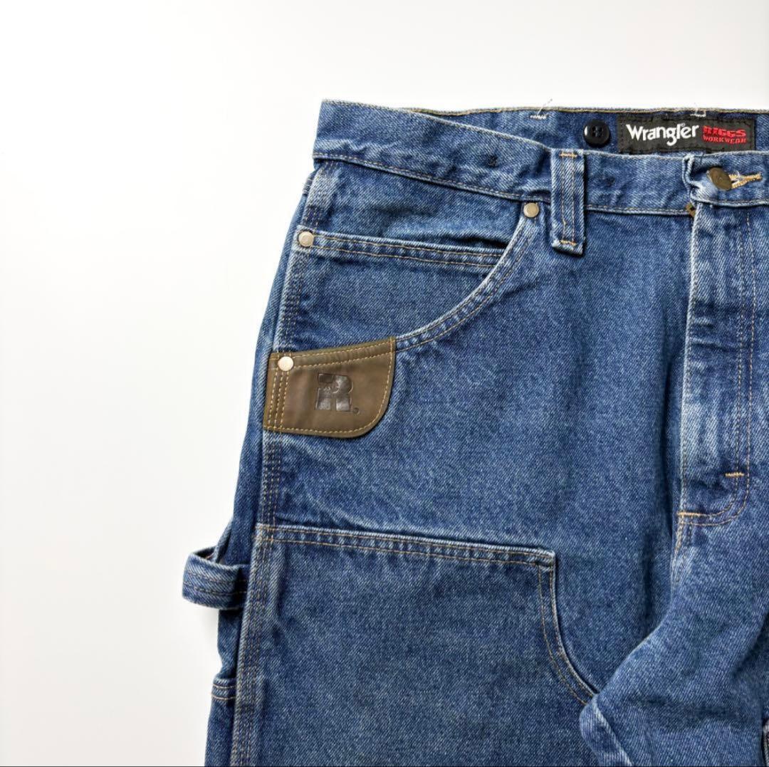 wrangler メキシコ製　ダブルニー　デニム　ジーンズ　W34相当 — image 3