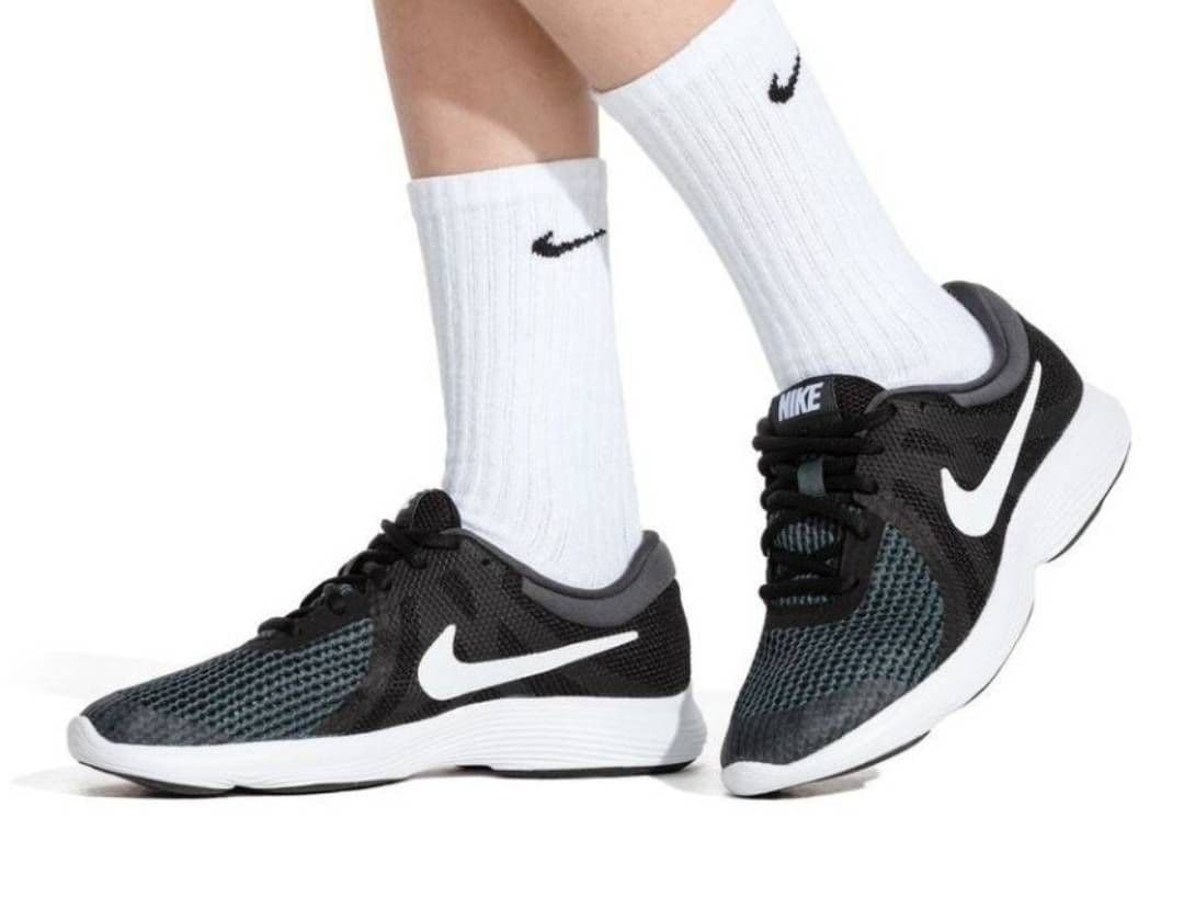 【正規品】NIKE ナイキ くつ下 靴下 ソックス 23〜25cm 白3足セット — image 2