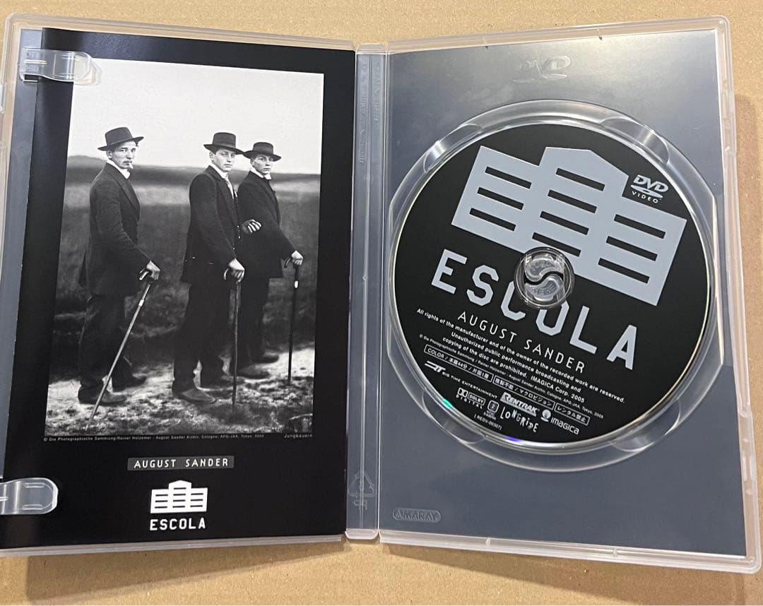アウグスト・ザンダー　DVD リーフレット入り　送料無料 — image 3