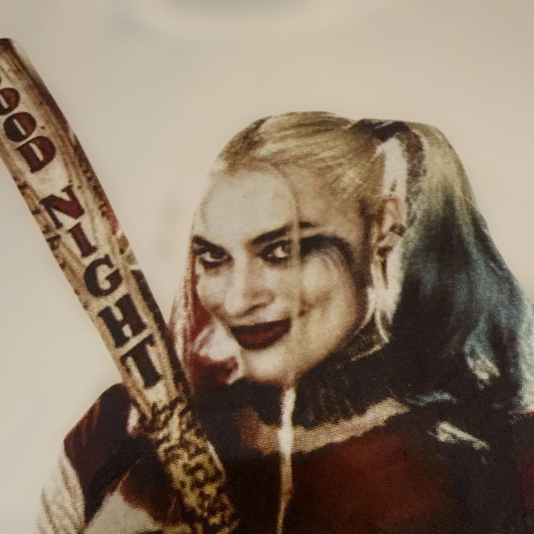 ひ 様Harley Quinn ハーレークイン Tシャツ 白 XL DCプリント — image 3