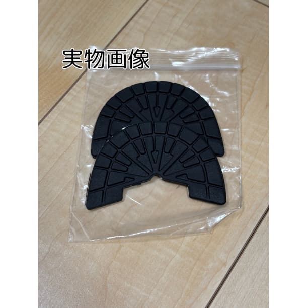 ▼ソールガード ブラック ヒールプロテクター 2枚 1足分 — image 2
