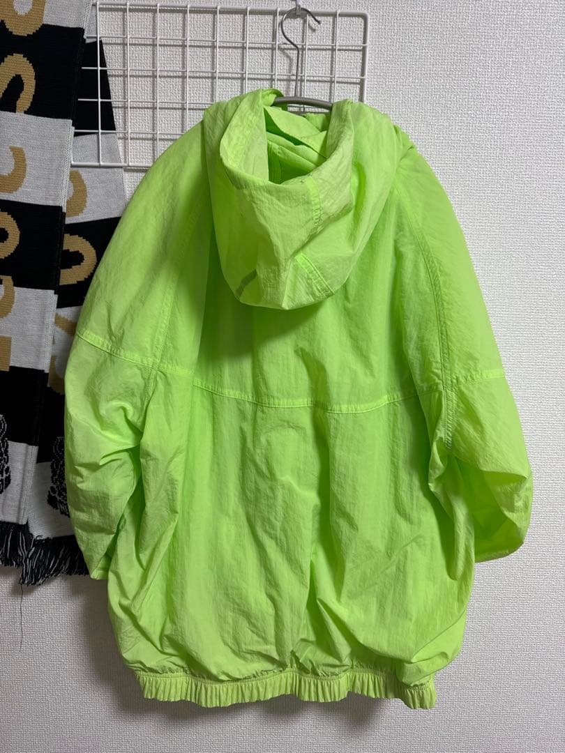 Nike 蛍光グリーン フード付きジャケット L — image 2