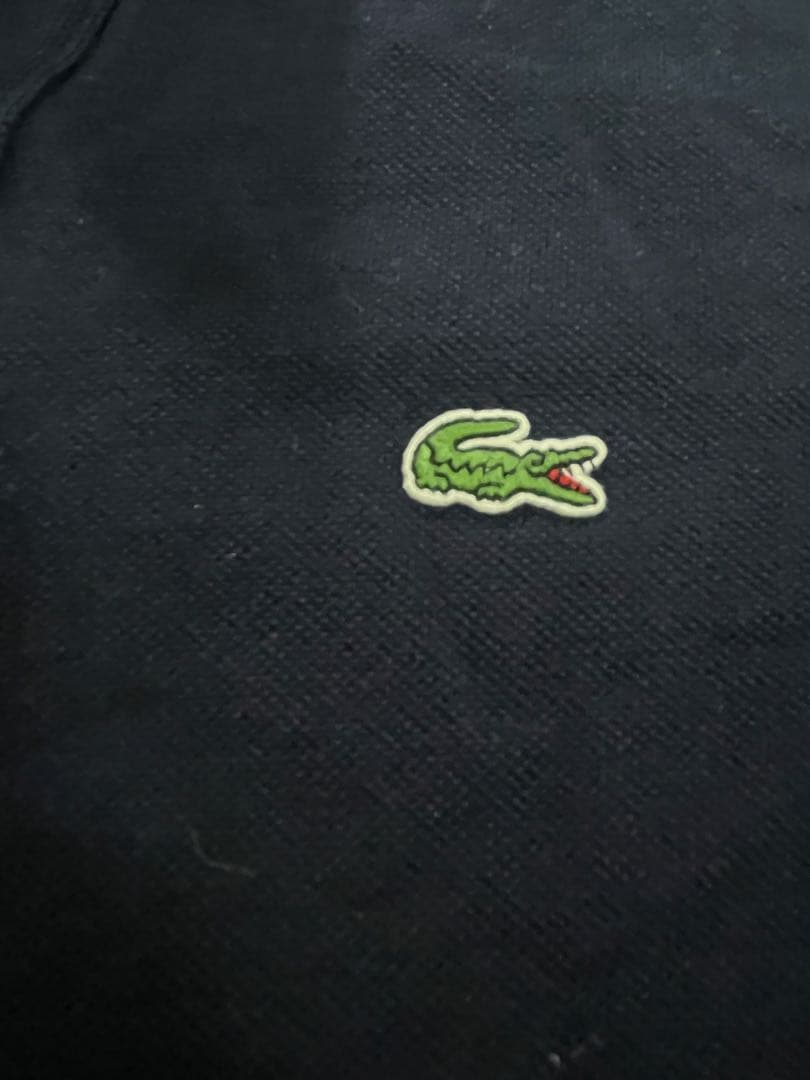 【美品】LACOSTE Classic Fit ポロシャツ ネイビー サイズ38 — image 2