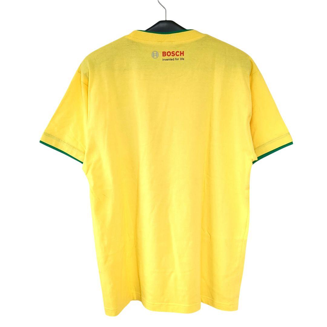 【美品】BOSCH ボッシュ レトロ Tシャツ リンガー 黄色 緑 Lオンワード — image 2