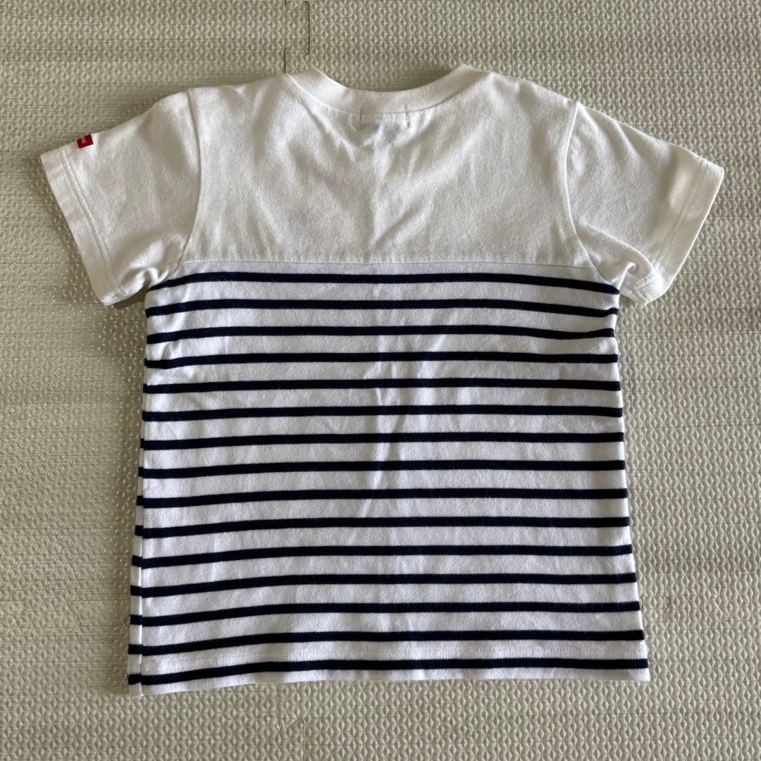 MIKIHOUSE ボーダー 半袖Tシャツ 90 — image 4