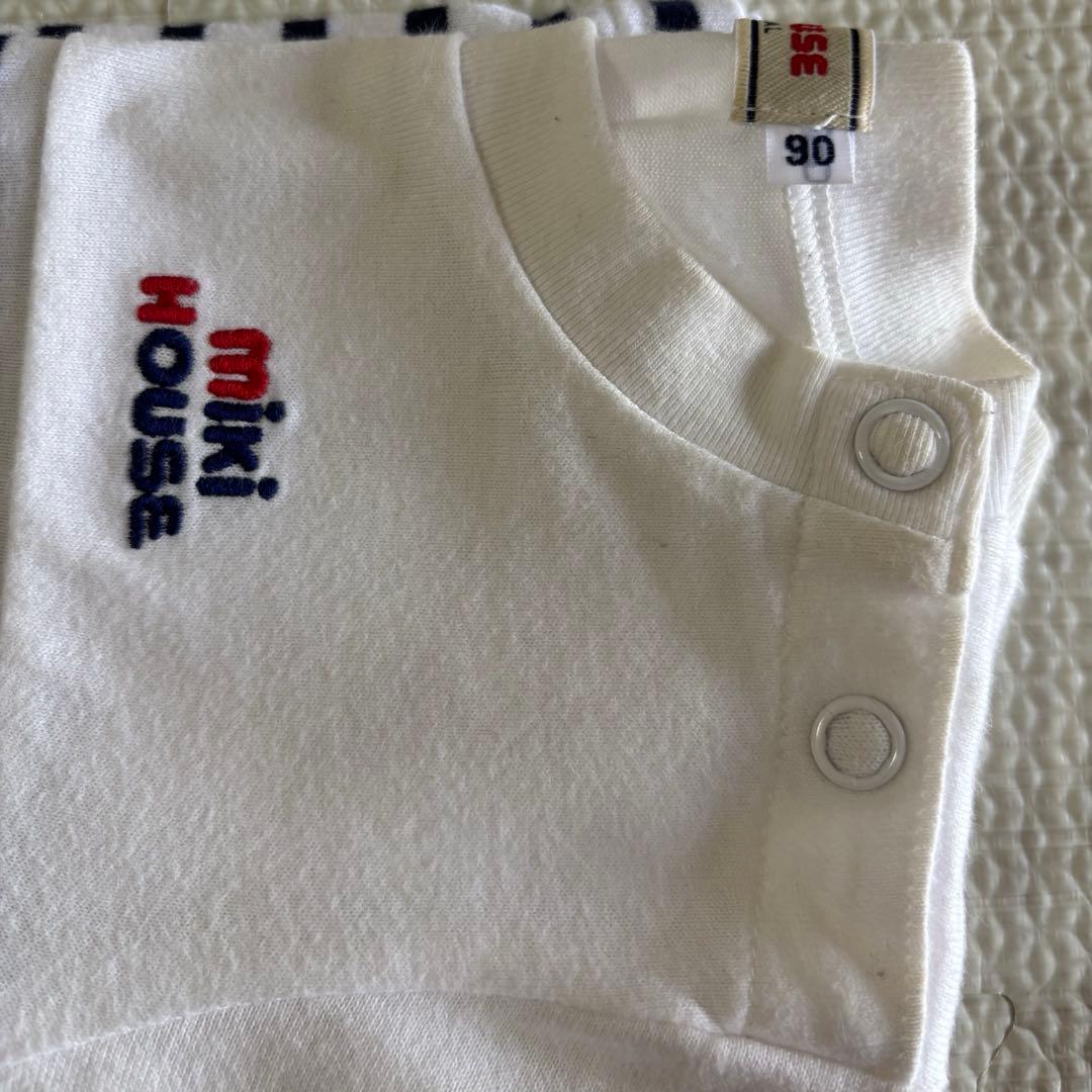 MIKIHOUSE ボーダー 半袖Tシャツ 90 — image 5