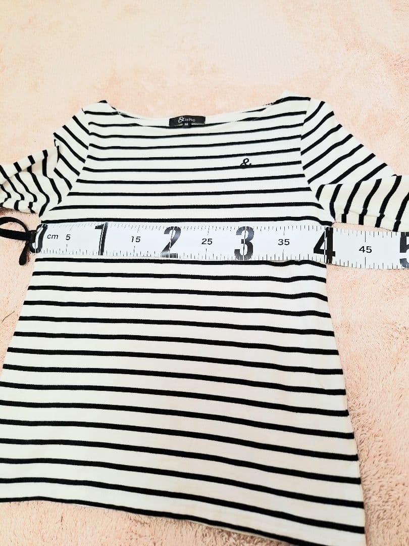ボーダー長袖Tシャツ — image 3